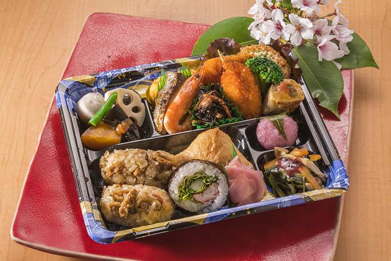 旬の素材を使用したお弁当